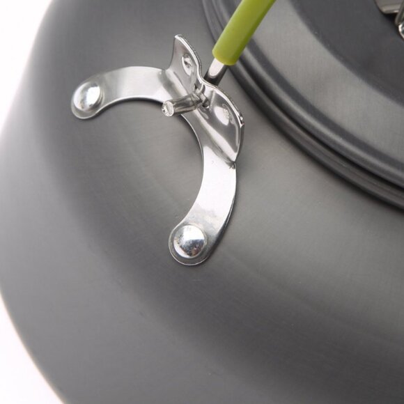 Outdoor Camping Kettle, Aluminum Alloy Tea Kettle with Carrying Bag 1 Pack - Picture 10 of 12